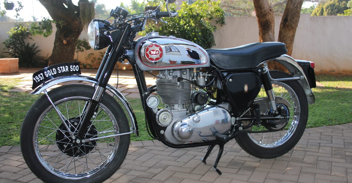 bsa gold star 500