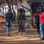 Ladies Learn to Ride event powered by Motul starts off with some theory, taken by Kevin Sanders