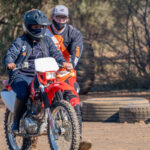 Women really enjoyed the experience on Honda motorcycles Learning how to Ride at ADA, taken by Kevin Sanders