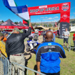 And they’re off, the start of the Time Trial the first day of the Motul Roof of Africa 2021, by Motul