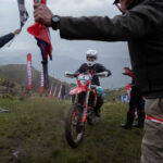 Matt Green crosses the finish line at this year Motul Roof of Africa