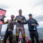 Silver Podium, Sage McGregor (middle), Jason Stay (left) and Whitey Oosthuisen (right)