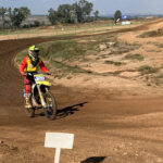 Zoe Botha on the track