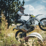 Travis Teasdale _Image from the 2023 Husqvarna Racing Team launch 2.