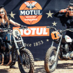 Michelle de Kreek and Mercia Jansen Motul Area Manager for Southern and Eastern Africa, 2019 Stofskop taken by ZCMC