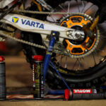 Original by Motul competitors maintaining their own machines during Dakar Rally 2024, image by Motul