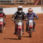 Pitbike Brawl out on the track during Stofskop 2024, image by Motul