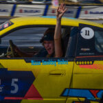 Guests enjoying the screetching of tyres on the track at the LUCCA Drift Day Out, photo by Marko Swart (3)