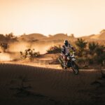 Ross Branch on the Rallye du Maroc 2024, image supplied by Motul