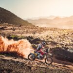 Ross Branch on the Rallye du Maroc 2024, image supplied by Motul (3)