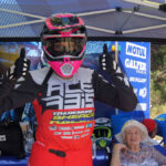 Terri-Lyn Hodge all psyched up for 2024 Roof of Africa and part of the Trademore Sherco powered by Motul team